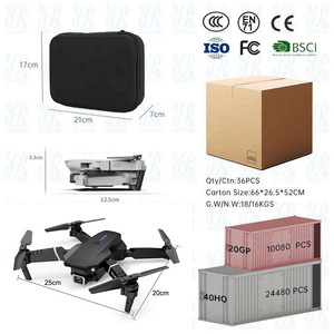 Dron con Control Remoto AiJH E88, Cuatro Cámaras Duales, Giro de 360 Grados, Flujo Óptico, Dron Rc para Principiantes, Juguete de Regalo - Product Image 5
