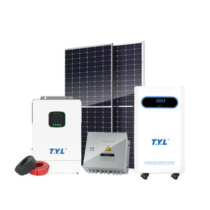 Système d'énergie solaire T.Y.L 1-200KW hors réseau avec batterie LiFePO4 et onduleur intégré pour stockage d'énergie domestique - Product Image 3