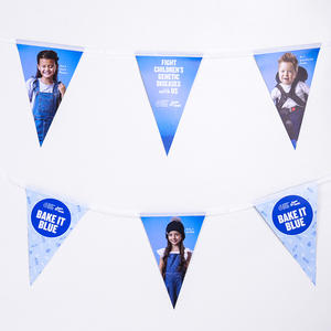 Новые персонализированные флажки для декора класса 2026 года: треугольные, с печатью, пастельные, гирлянды-флажки с индивидуальным дизайном - Product Image 6