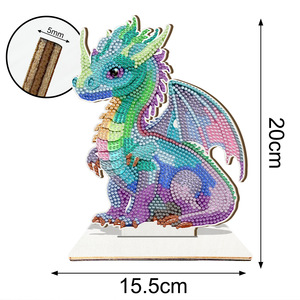 5D Diamond Painting Kits <strong>Dragon</strong>,Special Shape Diamond <strong>Art</strong> Kits for Adults,<strong>Dragon</strong> Diamond <strong>Art</strong> Desktop Ornaments for Home Office - Product Image 4