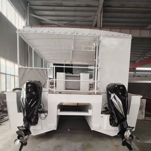 Catamarán <span class=keywords><strong>de</strong></span> aluminio <span class=keywords><strong>de</strong></span> 11,5 M para <span class=keywords><strong>viajes</strong></span> turísticos, barco <span class=keywords><strong>de</strong></span> pasajeros abierto para fiestas y bodas - Product Image 4