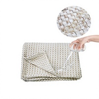 Couverture de lit en bambou 100 % biologique, imperméable, super douce et confortable, taille Queen, acceptant les commandes OEM