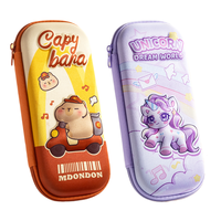 Papeterie scolaire décompression stylo sac grande capacité dessin animé papeterie boîte étudiant enfants cadeau décompression 3D boîte