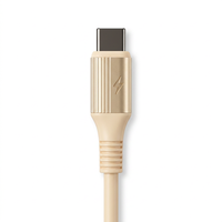 Câble de charge USB-A vers Type-C couleur Or Champagne pour Smartphone, Tablette, Batterie Externe, Ordinateur Portable, Voiture, Maison, Voyage