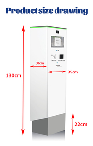 Автоматическая система автостоянки, самообслуживание, печать билетов, алюминиевый материал, парковочное оборудование, система оплаты билетов - Product Image 2