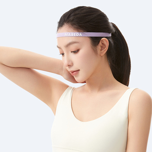 ربطات شعر رياضية مرنة مقاومة للانزلاق تسمح بالتهوية بشعار مخصص # أربطة شعر لممارسة الشعر للرجال والنساء - Product Image 2