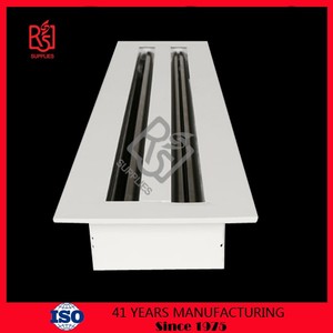 Manufacturer HVAC Tools Aluminum Louvre Adjustable Roof air Vents Air Conditioning Heating Bar Grille <strong>Linear</strong> Slot Air <strong>Diffuser</strong> - Product Image 6