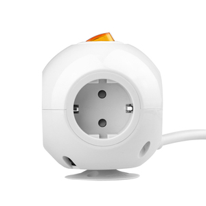 Hot khuyến mại Đức Cube Ổ cắm điện dải 3 cổng USB điện đa-cắm ổ cắm cho Angola <span class=keywords><strong>Ireland</strong></span> germany-đánh giá 16A - Product Image 4