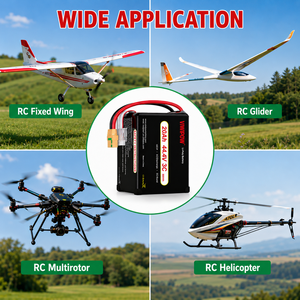 Batterie Lipo XT90 compatible 20Ah 44.4V 3C haute capacité longue autonomie pour drone agricole de cartographie et de pulvérisation - Product Image 5