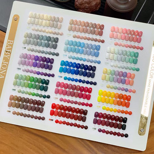 Ensemble de vernis à ongles en gel de 130 couleurs, 15 ml, avec panneau d'affichage, gel UV à retirer par trempage, pour salon de manucure - Product Image 1