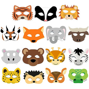 C038 ODM - Máscaras <span class=keywords><strong>de</strong></span> <span class=keywords><strong>Animales</strong></span> <span class=keywords><strong>de</strong></span> la Selva Personalizadas, Máscaras <span class=keywords><strong>de</strong></span> Dibujos Animados <span class=keywords><strong>de</strong></span> <span class=keywords><strong>Animales</strong></span> <span class=keywords><strong>de</strong></span> la Selva, Decoraciones para Fiestas <span class=keywords><strong>de</strong></span> Cumpleaños con Temática <span class=keywords><strong>de</strong></span> <span class=keywords><strong>Bosque</strong></span>, Máscaras <span class=keywords><strong>de</strong></span> Espuma <span class=keywords><strong>de</strong></span> Papel al por Mayor - Product Image 5