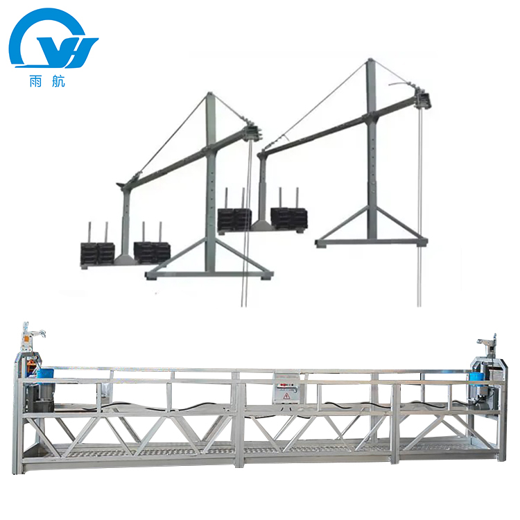Lifting Equipment Working Electric Suspended Platform Suspended Work Platforms With High Quality Motor