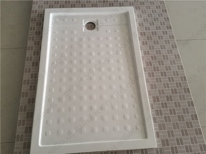 Plateau <span class=keywords><strong>de</strong></span> <span class=keywords><strong>douche</strong></span> à <span class=keywords><strong>angle</strong></span> rectangulaire, assiette <span class=keywords><strong>de</strong></span> salle <span class=keywords><strong>de</strong></span> bains 28x48 - Product Image 4