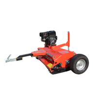 Tondeuse à fléaux ATV Mulcher Tondeuse à fléaux remorquée motorisée avec moteur à essence pour Quad