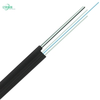 Cable de fibra óptica para exteriores YIZHI, cable de fibra óptica multicore de 2, 4 y 6 núcleos, cable de fibra óptica de 2 núcleos para FTTH.