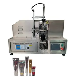 Laminated Tail Toothpaste Filling Make Up Ultrasonic Liquid Glue Tube Filler And Sealer Machine