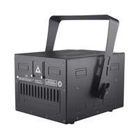 Luz Láser de Animación QSE RGB a Todo Color de 10W DMX512 E27 IP33 Ra90 de Aluminio para Discotecas, DJ, Bodas, Fiestas, Clubes y Espectáculos