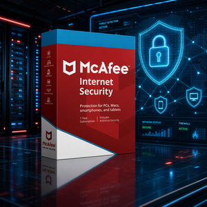 ซอฟต์แวร์ <span class=keywords><strong>McAfee</strong></span> <span class=keywords><strong>LiveSafe</strong></span> Internet Security สำหรับ MAC และอุปกรณ์ 1 เครื่อง ใช้ในบ้าน ป้องกัน 1 ปี มีสินค้าพร้อมส่ง - Product Image 2
