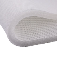 Personnalisé 100% Polyester 10mm 3D double face Air Spacer Mesh Fabric 100% Knitted Technique Memory Feature for Home Pad Car Use