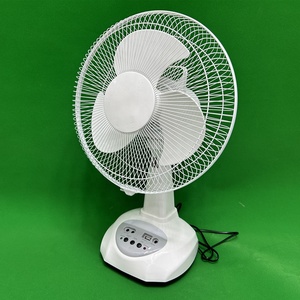 <span class=keywords><strong>Ventilador</strong></span> de Mesa Recargable de 12'' con Circuito de Corriente Alterna/Continua, 2 Bombillas LED, Panel Solar y Batería - Product Image 2
