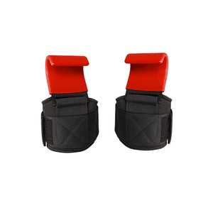 Sangles de protection pour la musculation, <span class=keywords><strong>2</strong></span> pièces, en fer et néoprène, robuste, pour lever les poids, entraînement, crochet d'assistance, pour haltère - Product Image 3