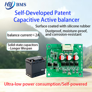 Équilibreur actif HBJ 3S 4S, courant d'équilibrage 2A pour LiFePO4, Li-ion et Sodium-ion, avec condensateurs à semi-conducteurs pour une durée de vie plus longue - Product Image 5