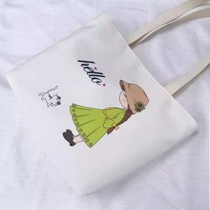 Sac à bandoulière personnalisé grande capacité pour femme, nouveau sac fourre-tout en toile pour étudiante avec fermeture éclair et poches - Product Image 3