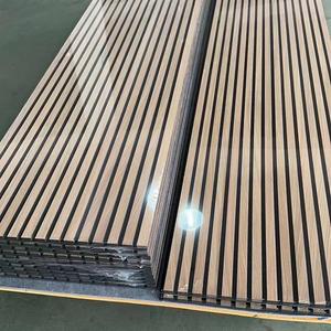 Paneles Acústicos de Madera 3D Modernos para Interiores, Revestimiento de Pared con Listones de Madera para Estudio de TV, Insonorizantes, Panel Acústico Decorativo - Product Image 5