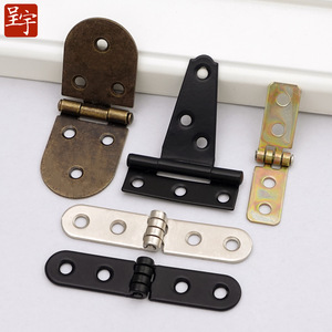 บานพับเฟอร์นิเจอร์เหล็ก 2 มม. แบบติดพื้นผิว ทนทาน สำหรับประตูพับ - Product Image 2