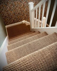 Tappeto in Sisal Intrecciato <span class=keywords><strong>a</strong></span> Mano con Bordo in Cotone, Personalizzabile con Logo OEM, per Interni, da Parete <span class=keywords><strong>a</strong></span> Parete - Product Image 2