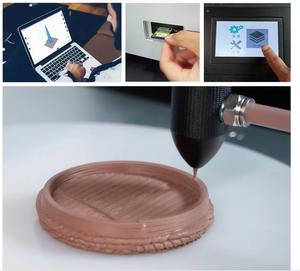 เครื่องพิมพ์เซรามิก 3 มิติ ANTINSKY PN-10R ความเร็วสูง 50~150 มม./วินาที เครื่องพิมพ์สร้างแบบจำลอง 3 มิติ ขนาดใหญ่ 40x40x60 ซม. น้ำหนัก 120 กก. - Product Image 4