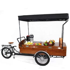Tricycle de vente ambulante OEM pour café et snacks, chariot à café pour événements, commerce de <span class=keywords><strong>rue</strong></span> et restauration en plein air - Product Image 2