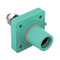 Connecteur d'alimentation Camlock 400A Monophasé Haute Intensité Prise et Fiche Compatible avec les Générateurs d'Énergie Scénique Boîte de Distribution