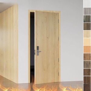 ประตูกันเสียงและกันไฟสำหรับโรงแรม ดีไซน์ทันสมัย ประตูห้องพักโรงแรมแบบใช้มือหมุน ทนไฟได้ 20 30 45 60 นาที - Product Image 3