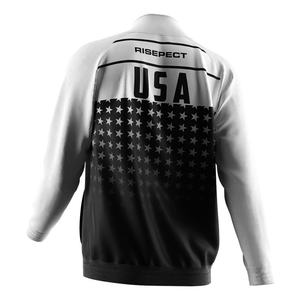 Veste de sport zippée pour homme, grande taille, en sublimation, haute qualité, pour la lutte en extérieur - Product Image 2