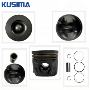 Pistón OEM ODM de 89.9 mm 100% probado con anillos para Ford V348 3.2 3.2L TRANSIT RANGER 3.2TDCI <span class=keywords><strong>SAFA</strong></span> 5 cilindros diésel 7C166110BAB Std 0.5 - Product Image 6