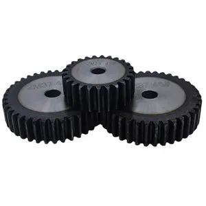 Direct Sales Steel C45 Durable Wear Resistant Customized 1.5M 2M 3M 4M 5M 6M 8M High Precision Small Spur Gears