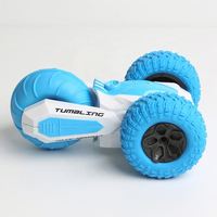 Coche de Juguete de Acrobacias Giratorio de Tres Ruedas 2.4G con Programación, Coche Infantil de Alta Velocidad con Rotación