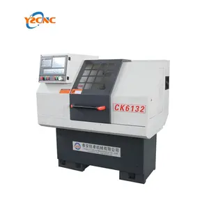 China low cost Small CNC metal Lathe Turning Machine Price CK6132