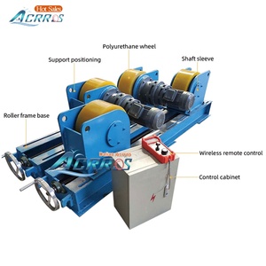 Chì vít điều chỉnh rotators 10 tấn Công suất bể nước idler Hàn Con Lăn Thiết bị hàn - Product Image 4