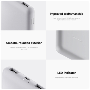 Original pour Xiaomi Power Bank 10000mAh 22.5W <span class=keywords><strong>Lite</strong></span> USB-C charge rapide bidirectionnelle 9 couches de protection de Circuit Portable Powerbank - Product Image 6