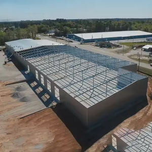 Meilleure vente de lumière pour Structure industrielle Atelier Bâtiment Structures en acier robuste - Product Image 2