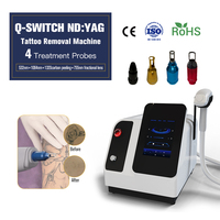 Máquina de eliminación de etiquetas de tatuajes con láser, máquina de belleza para el rejuvenecimiento de la piel