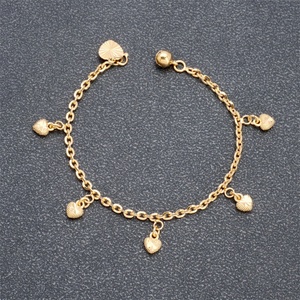 Pulseras de Latón Chapadas en Oro de 24k, Moda 2022, Venta al Por Mayor de Fábrica, Joyería Moderna para Mujer - Product Image 6