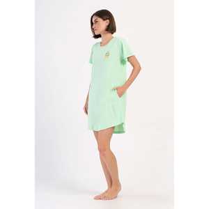 เดรสทรงทูนิค คอโอ แขนสั้น สำหรับผู้หญิง ดีไซน์หรูหรา มีกระเป๋าทรงรี ไซส์พลัส ความยาวระดับเข่า ลายเรียบ เหมาะสำหรับใส่ไปเที่ยวคลับ มีไซส์ XS - Product Image 2