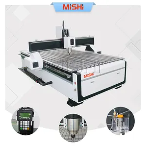 MISHI 단일 위상 1325 나무 라우터 조각 cnc 기계 8x4 cnc 라우터 인도에서 판매