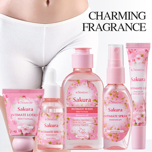 Ensemble de soins intimes pour femmes Kormesic Sakura, ingrédients naturels, produits d'hygiène féminine hydratants, non irritants, non toxiques - Product Image 5