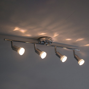 Candelabro de cocina COYOLED, luz de pared de techo LED redonda, candelabros de techo y lámparas, luz descendente LED de 4 cabezales - Product Image 4