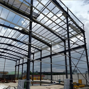 Granero prefabricado personalizado Barndominium Building Estructura de acero Almacén Granja Cobertizo Taller prefabricado Metal - Product Image 2