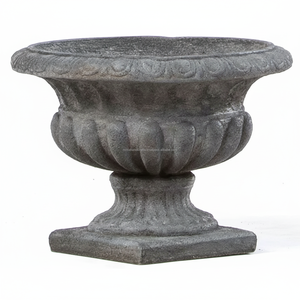 Urna de jardín decorativa para interior y exterior, macetas y jardineras de flores casi naturales, urna decorativa para el hogar - Product Image 1